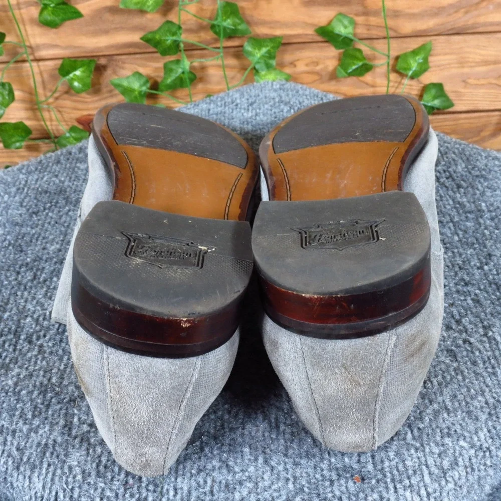 Florsheim Angelo Men Casual Cap Toe Oxford Shoe‎ Size Unknown Grey Suede